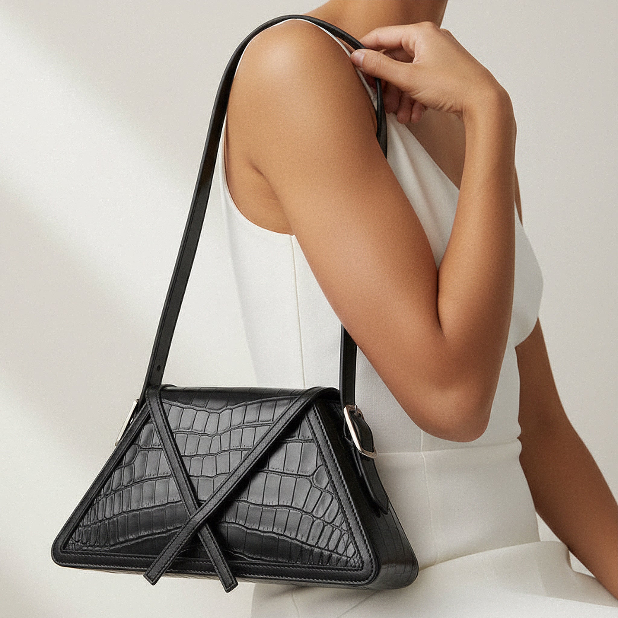 Ciela Mini Leather Shoulder Bag