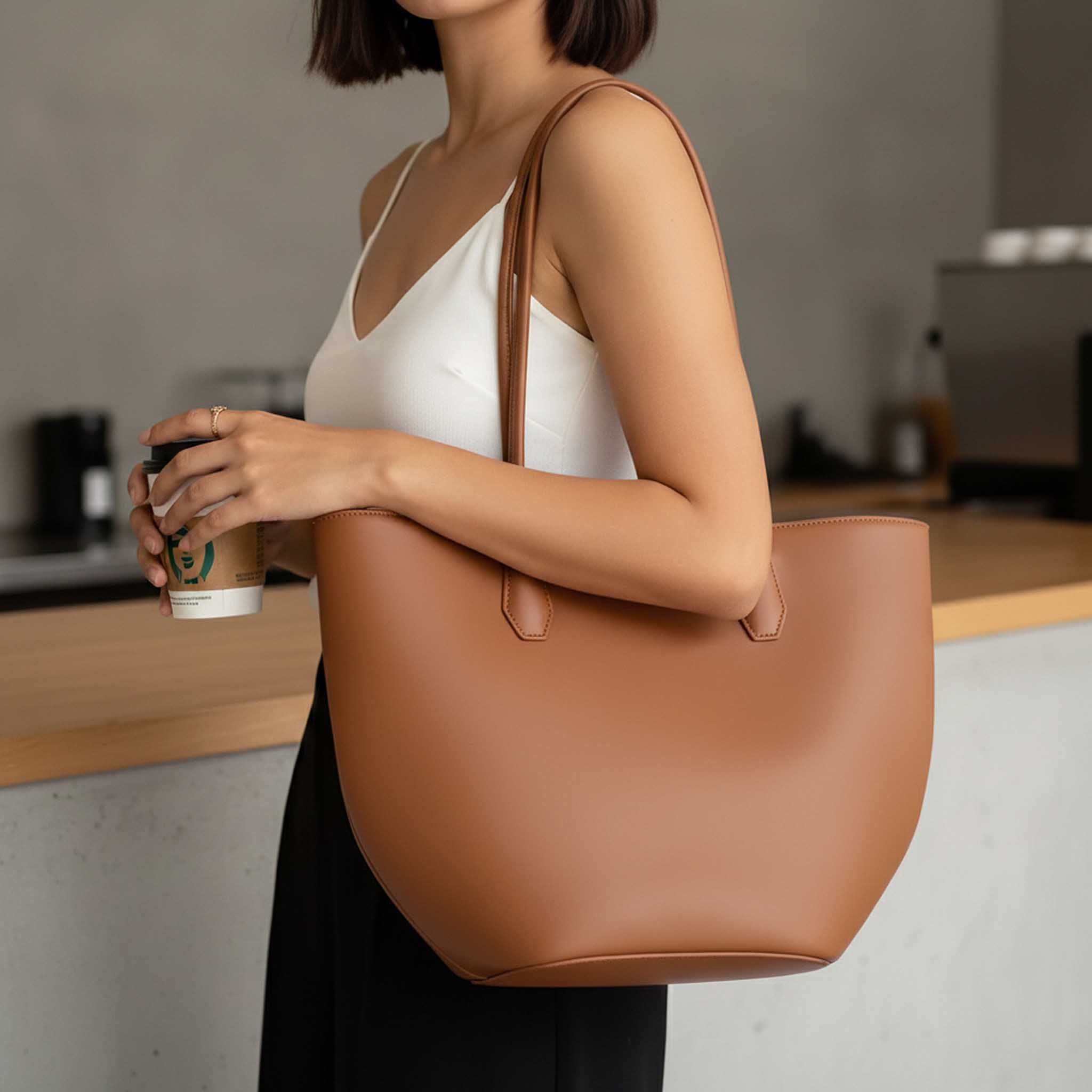 Lumière Bucket Shoulder Bag